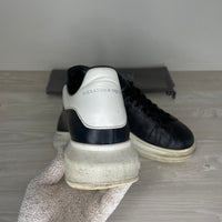 Alexander McQueen Sneakers, 'Sort Læder' Oversized (41)