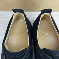 Christian Louboutin Sneakers, 'Sort Ruskind' Junior Spikes (43.5)