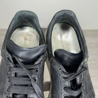 Alexander McQueen Sneakers, 'Sort Læder' Oversized (42)