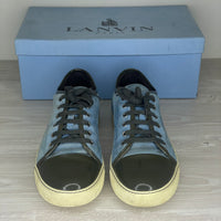 Lanvin Sneakers, 'Blå Ruskind' Lak Toe (43)