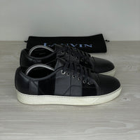 Lanvin Sneakers, 'Sort Ruskind & Læder' Mat Toe (40)