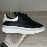 Alexander McQueen Sneakers, 'Black Leather' Oversized (43)