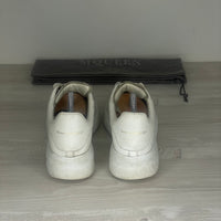 Alexander McQueen Sneakers, 'All White Leather' Oversized (37)