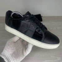 Lanvin Sneakers, 'Sort Ruskind & Læder' Mat Toe (40)