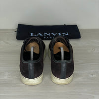 Lanvin Sneakers, 'Bordeaux Ruskind' Lak Toe (39)