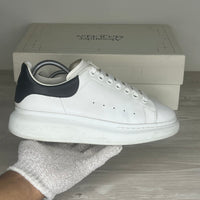 Alexander McQueen Sneakers, 'White Leather' Oversized (38.5)