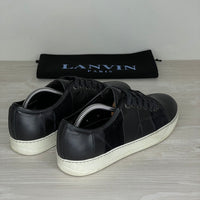 Lanvin Sneakers, 'Sort Ruskind & Læder' Mat Toe (40)