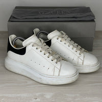 Alexander McQueen Sneakers, 'Hvid Læder' Oversized (40) ⚪️