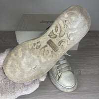 Alexander McQueen Sneakers, 'Hvid Læder' Oversized (37)