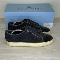 Lanvin Sneakers, 'Navy Ruskind' 'Lak Toe (41)