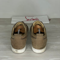 Christian Louboutin Sneakers, 'Brun Læder' Louis Junior (45)