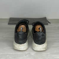 Alexander McQueen Sneakers, 'Sort Læder' Oversized (42)