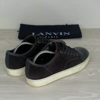 Lanvin Sneakers, 'Bordeaux Ruskind' Lak Toe (39)