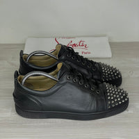 Christian Louboutin Sneakers, 'Gun Metal' Junior Spikes (42)