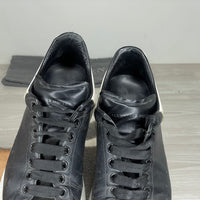 Alexander McQueen Sneakers, 'Sort Læder' Oversized (42) 🐉