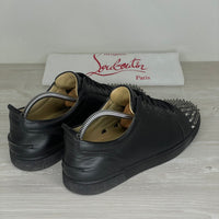 Christian Louboutin Sneakers, 'Gun Metal' Junior Spikes (42)