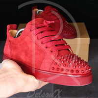 Christian Louboutin 'Carmin' Junior Spikes (41.5) 👟