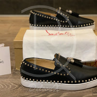 Christian Louboutin 'Rivapik Calf' Pik Boats (44.5) 🥶