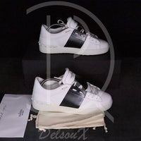 Valentino 'Dark Silver' Open (39) 💫