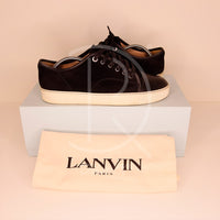 Lanvin 'Black Suede' Mat Toe (41) 🌻