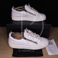 Giuseppe Zanotti 'OFF WHITE' Crocodile Frankie (44) 🐊