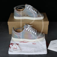 Christian Louboutin 'Multi Silver' Junior Spikes (41) 🪙