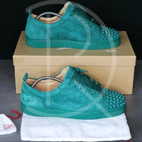 Christian Louboutin ’Green Mat’ Junior Spikes (43.5) 🍀
