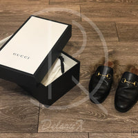 Gucci "Princetown" Fur Loafers (G7 / EU 41) 👟