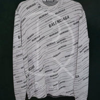 Balenciaga Logo Sweater ‘Grey’ (S) 🦭