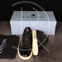 Lanvin ‘Black Suede' Lak Toe (40) 💂🏼♀️