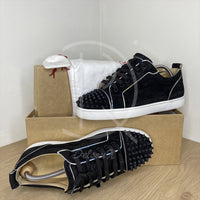 Christian Louboutin 'Black Mat' Junior Spikes (41.5) 💃🏽