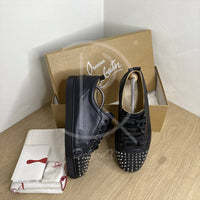 Christian Louboutin 'Gun Metal' Junior Spikes (42.5) ⛓