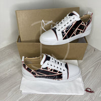 Christian Louboutin 'Louis Junior Orlato' sneakers in leather with logo print (42.5) 🥶