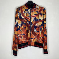 DSQUARED2 Silk Flower Herre Bomber Jakke (50) 🪓
