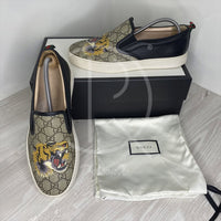 Gucci GG Supreme 'Tiger' Slips Ons Herre (42.5) 🛥