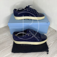 Lanvin Herre 'Navy' Lak Toe (41) 😇