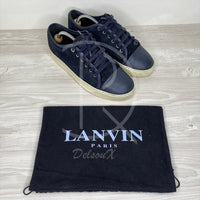 Lanvin 'Navy Suede' Mat Toe (40) 🐬