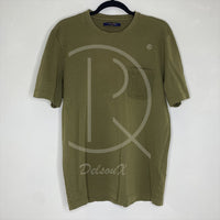 Louis Vuitton 'Damier P' Army Green Herre T-Shirt (XL) 🫒
