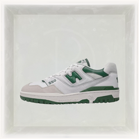 New Balance Sneakers, 550 'White Green/Team Forest Green' 🧩