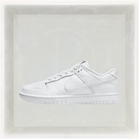 Nike Sneakers, Dunk Low 'Triple 'White' (2021) (W) 💡