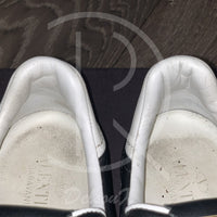 Valentino 'Flycrew' Black Leather (40) 🌤