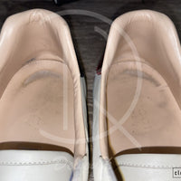 Gucci Ace 'Flames' Beige Leather (45) 🎇