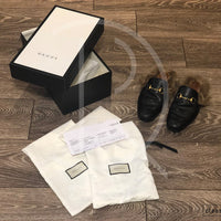 Gucci "Princetown" Fur Loafers (G7 / EU 41) 👟