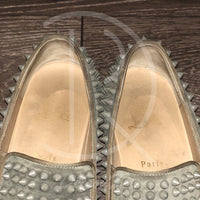 Christian Louboutin 'Poivre Vert Mat' Roller Boat (43.5) 🎢