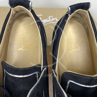 Christian Louboutin 'Black Mat' Junior Spikes Herre (44) 🧢