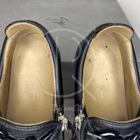 Giuseppe Zanotti Frankie 'All Black' Low Croc Zipped (41.5)