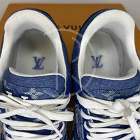 Louis Vuitton Trainer Sneaker 'Denim Monogram' (42.5) 👑