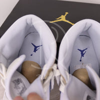 Nike Air Jordan 1 Mid 'Tan Suede Navy' (44) 🍮