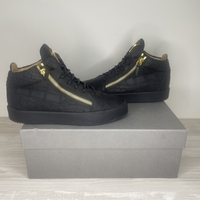 Giuseppe Zanotti Sneakers, London Double Zip Mid 'Black' (41)