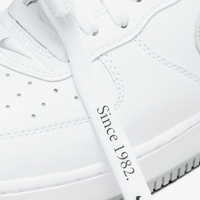 Nike Sneakers, Air Force 1 '07 Low ‘Color of the Month White Metallic Silver’
